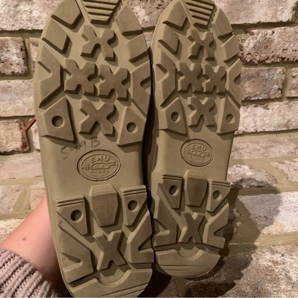 🎉3/$28🎉 EMU Ridge Australia | Men’s Shearling Moccasins - Picture 7 of 10